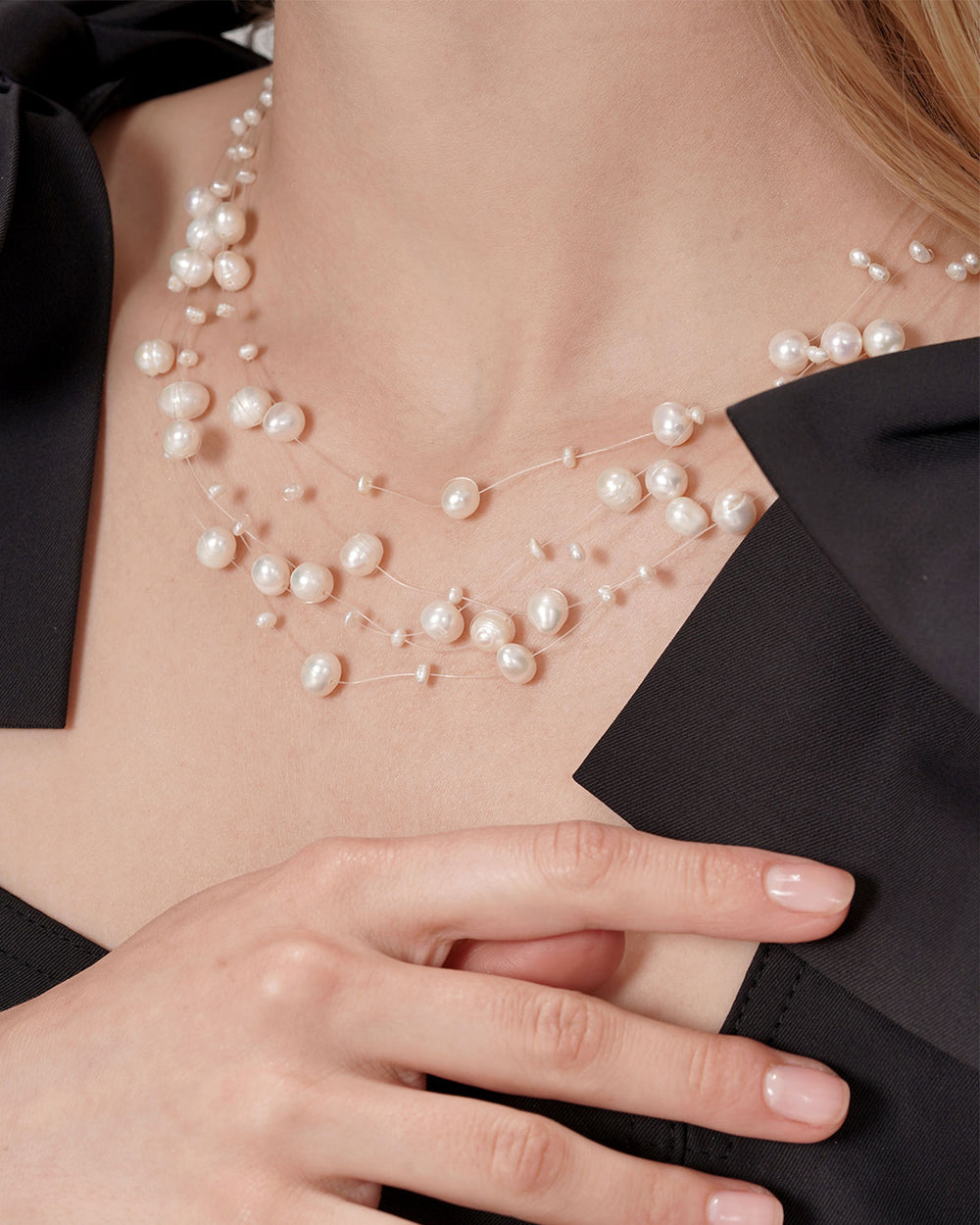 Twinkling Star Pearl Neckchain