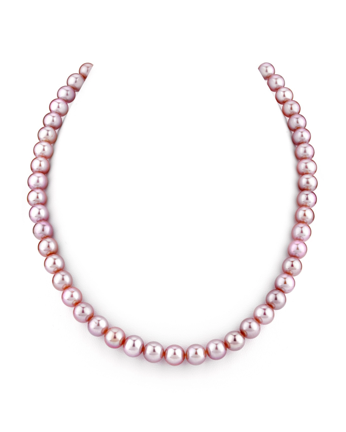 7.0-7.5mm Pink Freshwater Pearl Necklace - AAA Quality
